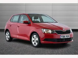 Red Used 2016 Skoda Fabia SE Hatchback | £7,599 (Fair price)