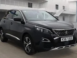 Perla nera black Used 2017 Peugeot 3008 GT-line Hatchback | £9,990 (Fair price)