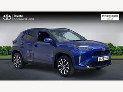Blue Used 2023 Toyota Yaris Hybrid Design Hatchback | £20,658 (Expensive)