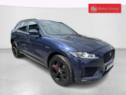 Blue Used 2017 Jaguar F-Pace S SUV | £18,990 (Fair price)