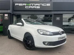 White Used 2014 VW Golf Cabriolet GT Cabriolet | £8,490 (Fair price)