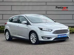 Silver Used 2016 Ford Focus Titanium Hatchback | £7,695 (Fair price)