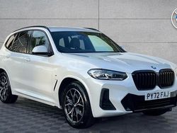 White Used 2022 BMW X3 M Sport SUV | £31,994 (Fair price)