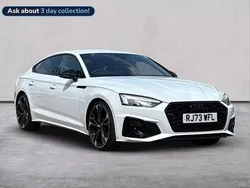 White Used 2024 Audi A5 Sportback Black Edition Hatchback | £37,370 (Expensive)
