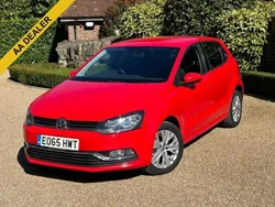 Red Used 2015 VW Polo SE Hatchback | £5,295 (Fair price)