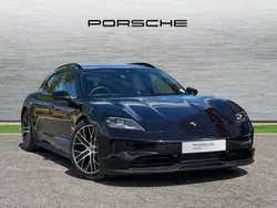 Jet black metallic New 2025 Porsche Taycan Sport Turismo Sedan | £84,900 (Fair price)