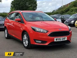 Red Used 2016 Ford Focus Zetec Estate | £7,295 (Good price)