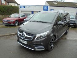 Grey Used 2020 Mercedes V300 AMG line MPV | £35,990 (Expensive)
