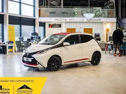 White Used 2017 Toyota Aygo x-press Hatchback | £7,199 (Fair price)