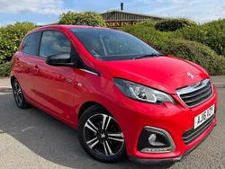 Red Used 2016 Peugeot 108 GT-line Hatchback | £3,999 (Fair price)