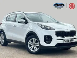 White Used 2018 Kia Sportage 2 SUV | £9,999 (Good price)