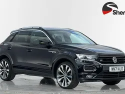 Black Used 2021 VW T-Roc R-line SUV | £19,990 (Good price)