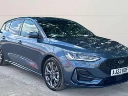 Blue Used 2023 Ford Focus ST-Line Hatchback | £16,850 (Good price)