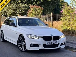 White Used 2018 BMW 320 M Sport Estate | £13,995 (Good price)