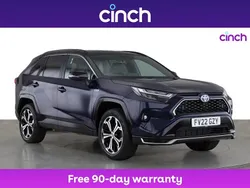 Blue Used 2022 Toyota RAV4 Hybrid SUV | £23,999 (Fair price)