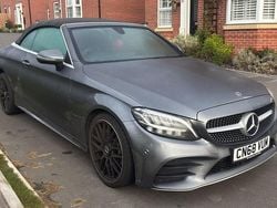 Grey Used 2018 Mercedes C220 AMG line Cabriolet | £17,490 (Good price)