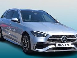 Silver Used 2022 Mercedes C300e AMG line Estate | £27,745 (A bit pricey)