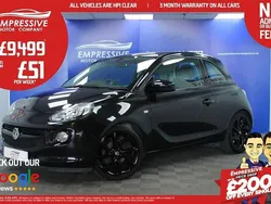 Black Used 2018 Vauxhall Adam Hatchback | £9,499 (Expensive)
