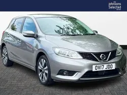 Grey Used 2017 Nissan Pulsar N-Connecta Hatchback | £8,390 (Fair price)
