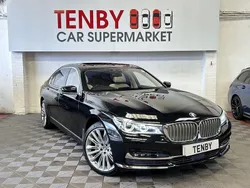 Black Used 2017 BMW 740L Exclusive Sedan | £19,795 (Good price)