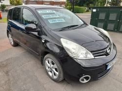 Black Used 2012 Nissan Note N-TEC MPV | £2,750 (Expensive)