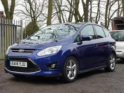 Blue metallic Used 2014 Ford C-MAX Titanium X MPV | £2,995 (Fair price)