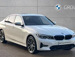 White Used 2022 BMW 330 Sport Line | £26,995 (Good price)