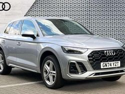 Silver Used 2024 Audi Q5 S-Line SUV | £36,314 (Fair price)