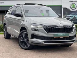 Meteor grey Used 2023 Skoda Karoq SportLine SUV | £23,999 (Fair price)