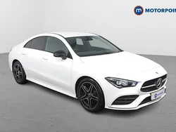 White Used 2023 Mercedes CLA200 Executive Coupe | £26,349 (Fair price)