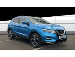 Blue Used 2018 Nissan Qashqai N-Connecta SUV | £10,441 (Good price)