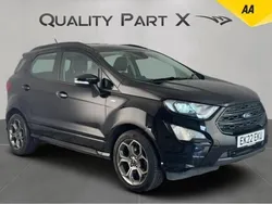 Black Used 2022 Ford Ecosport ST-Line SUV | £10,500 (Good price)