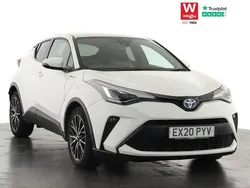 White Used 2020 Toyota C-HR SUV | £19,299 (Fair price)