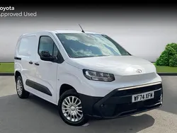 Icy white Used 2024 Toyota Proace City Van | £17,875 (Good price)
