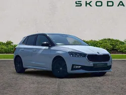 Moon white metallic black magic pearl effect Used 2024 Skoda Fabia Colour Edition Hatchback | £14,995 (Fair price)