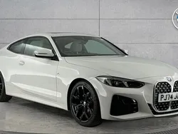 White Used 2024 BMW 420 M Sport Coupe | £38,940 (Fair price)