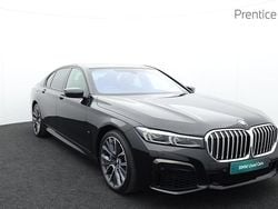 Black Used 2022 BMW 740 M Sport Sedan | £36,995 (Fair price)