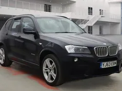 Black Used 2013 BMW X3 M Sport SUV | £13,495 (Fair price)