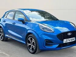 Blue Used 2024 Ford Puma ST-Line SUV | £21,804 (Fair price)