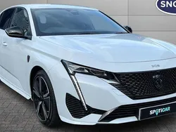White Used 2024 Peugeot 308 GT Hatchback | £18,995 (Good price)