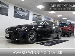 Black Used 2022 Mercedes C200 AMG line Sedan | £27,750 (Expensive)