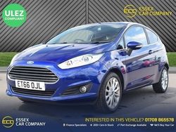 Blue Used 2017 Ford Fiesta Titanium X Hatchback | £6,300 (Good price)