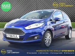 Blue Used 2017 Ford Fiesta Titanium X Hatchback | £6,300 (Good price)