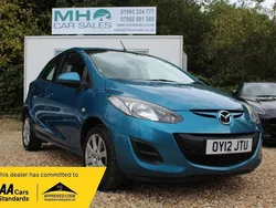 Blue Used 2012 Mazda 2 Hatchback | £7,995 (Expensive)
