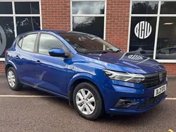 Blue Used 2021 Dacia Sandero Comfort Hatchback | £8,700 (Fair price)