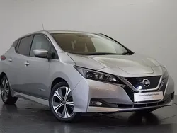 Silver Used 2020 Nissan Leaf N-Connecta Hatchback | £9,198 (A bit pricey)