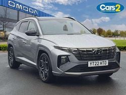 Silver Used 2022 Hyundai Tucson N Line SUV | £24,250 (A bit pricey)