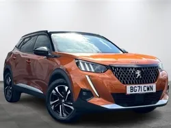 Orange Used 2021 Peugeot 2008 GT SUV | £15,999 (A bit pricey)