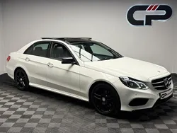 White Used 2015 Mercedes E220 Premium Plus Sedan | £9,995 (Fair price)