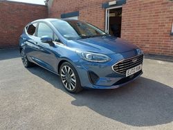 Blue Used 2023 Ford Fiesta Titanium X Hatchback | £15,500 (Good price)
